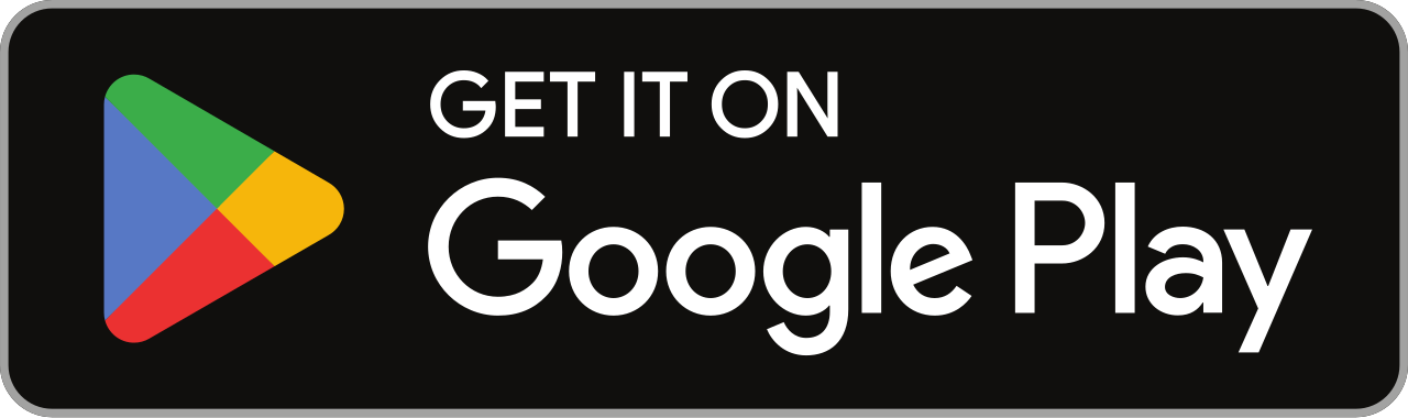 Get it on Google Play logo featuring the Google Play Store icon.